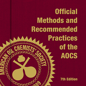 美国油脂化学家协会《官方方法和推荐操作》第七版